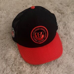Cincinnati Bengals Black and Red Hat